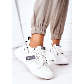 Calzado deportivo de mujer Sneakers Big Star GG274213 Blanco-Gris 2