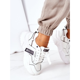 Calzado deportivo de mujer Sneakers Big Star GG274213 Blanco-Gris 9