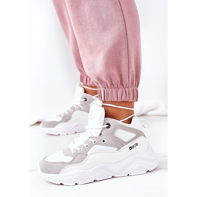 Calzado deportivo de mujer Sneakers Big Star GG274643 Blanco 2
