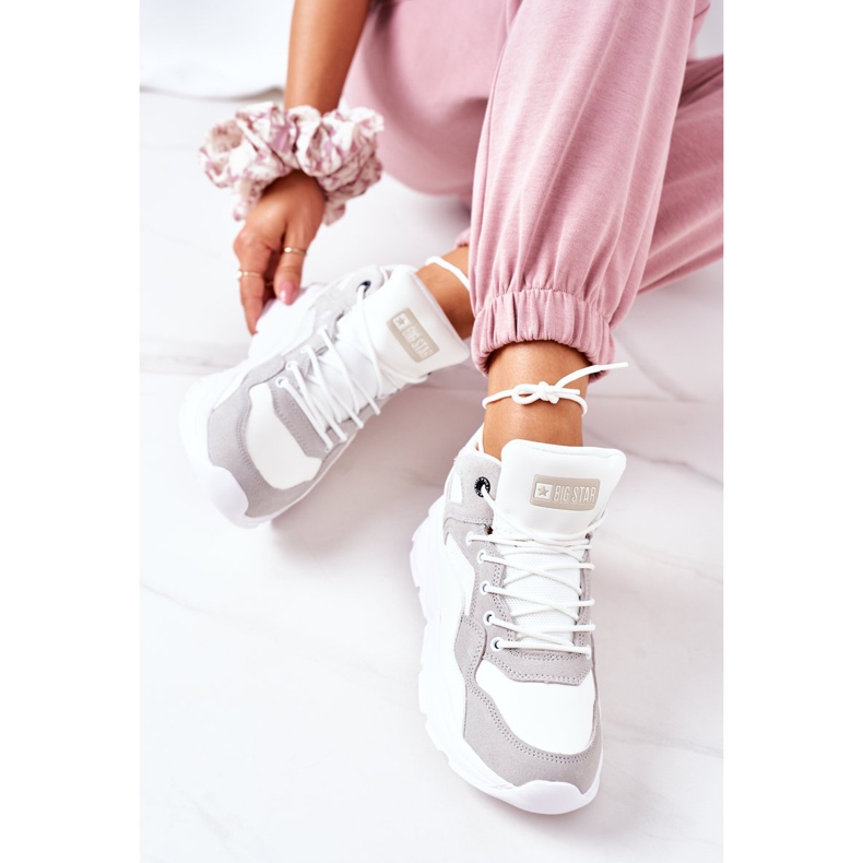 Calzado deportivo de mujer Sneakers Big Star GG274643 Blanco 1