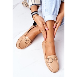 PS1 Mocasines Mujer en Piel Marrón Claro Downtown 5