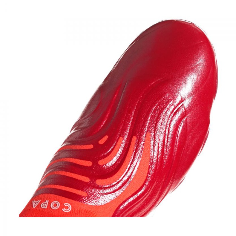 Botas de fútbol adidas Copa Sense + Fg M FY6217 multicolor rojo 1