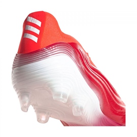 Botas de fútbol adidas Copa Sense + Fg M FY6217 multicolor rojo 2