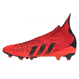 Botas de fútbol adidas Predator Freak + Ag M FY8427 rojo rojo 1