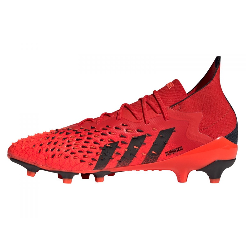 Botas de fútbol adidas Predator Freak.1 Ag M FY6253 rojo rojo 1