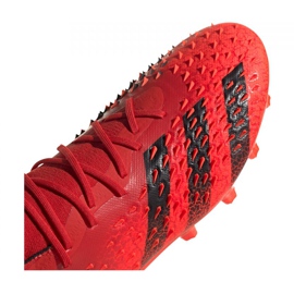 Botas de fútbol adidas Predator Freak.1 Ag M FY6253 rojo rojo 3