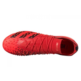 Botas de fútbol adidas Predator Freak.1 Ag M FY6253 rojo rojo 4