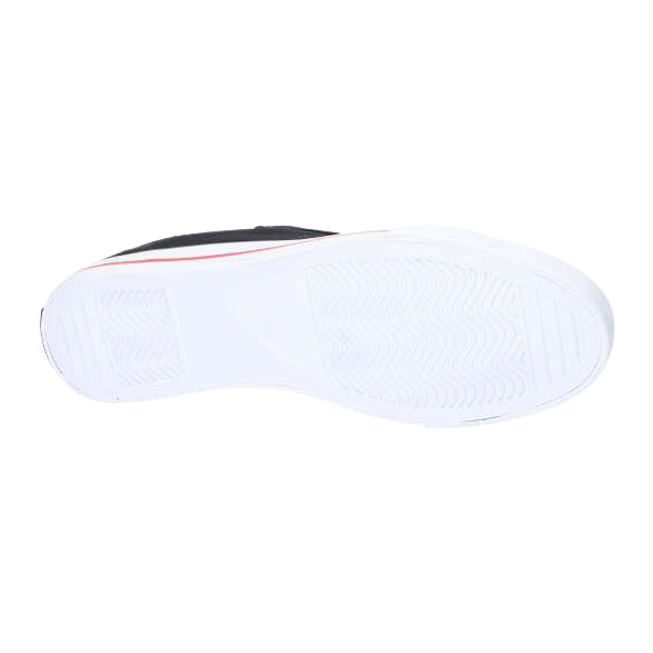 Zapatos deportivos negros American Club LH26 / 21 rojo 2