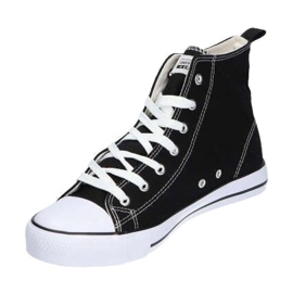 American Club LH01/22 zapatillas altas atadas negras negro 2