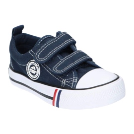 American Club Zapatillas Velcro American LH35 Marino azul 3