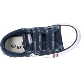 American Club Zapatillas Velcro American LH35 Marino azul 1