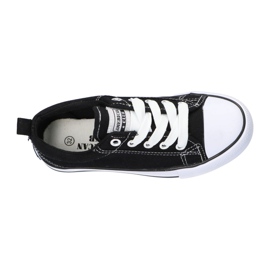American Club Zapatillas negras American LH20 negras blanco negro 1