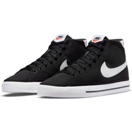 Nike Court Legacy Mid Canvas M DD0162 001 negro 1