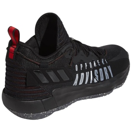 Zapatilla de baloncesto Adidas Dame 7 Extply M FY9939 negro negro 3