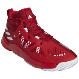 Zapatillas de baloncesto Adidas Pro N3XT 2021 M G58890 multicolor rojo 2