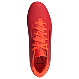 Botas de fútbol Adidas X Speedflow.4 FxG M FY3293 rojo rojo 2