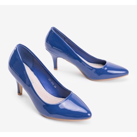 Zapatos de salón azules con tacón de aguja Faith 2