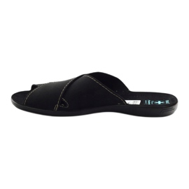 Zapatillas de hombre Adanex 20310 negro 2