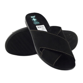 Zapatillas de hombre Adanex 20310 negro 3