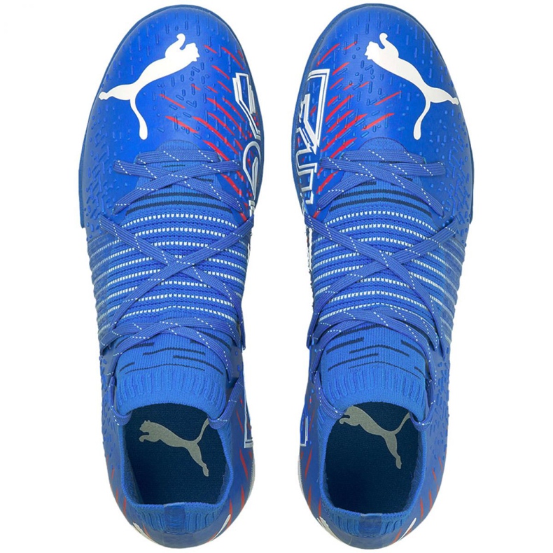 Botas de fútbol Puma Future Z 1.2 Pro Cage Tf M 106498 01 azul azul 1