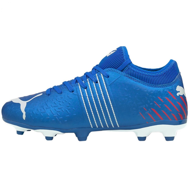 Botas de fútbol Puma Future Z 4.2 Fg Ag Jr 106505 01 azul azul 2