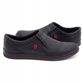 Polbut Zapato piel hombre 362 perforado negro 4