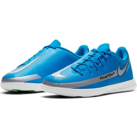 Zapatillas de fútbol Nike Phantom Gt Club Ic Jr CK8481-400 azul 3