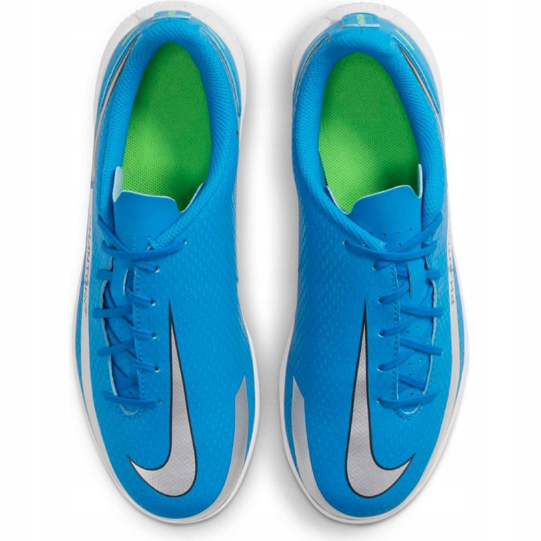 Zapatillas de fútbol Nike Phantom Gt Club Ic Jr CK8481-400 azul 4