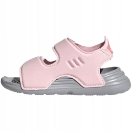 Sandalias adidas Swim Sandal I Jr FY8065 rosa 2