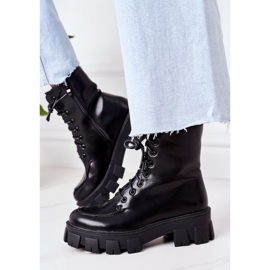 PS1 Botas cálidas Workery Black World Is Mine negro 2