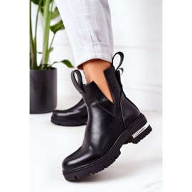 PS1 Cálidos botines negros Jodhpur boots Rock It 6