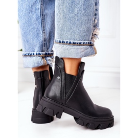 PS1 Botas cálidas Botas negras Jodhpur Hashtag negro 3