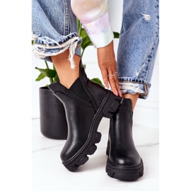 PS1 Botas cálidas Botas negras Jodhpur Hashtag negro 4