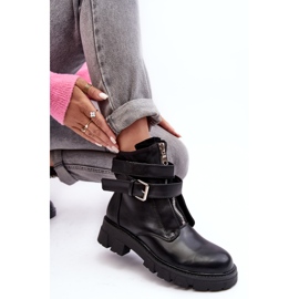PS1 Botas calientes trabajadores negros no realmente 4