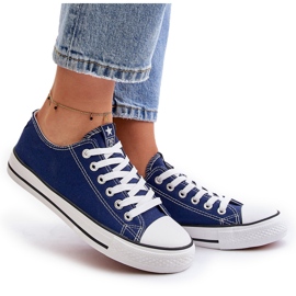 NEWS Zapatillas Ecoma Classic Azul Marino para Mujer 10