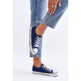 NEWS Zapatillas Ecoma Classic Azul Marino para Mujer 4