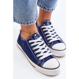 NEWS Zapatillas Ecoma Classic Azul Marino para Mujer 5