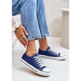 NEWS Zapatillas Ecoma Classic Azul Marino para Mujer 7