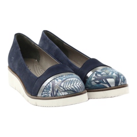Edeo Zapatos cómodos LORDSY azul marino gris 4