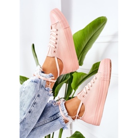 NEWS Zapatos deportivos Classic Pink Ecoma para mujer rosado 1
