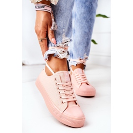 NEWS Zapatos deportivos Classic Pink Ecoma para mujer rosado 2