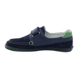 Zapatos niño piel con velcro RenBut 4249, azul marino 2 Zapatos niño piel con velcro RenBut 4249, azul marino 2