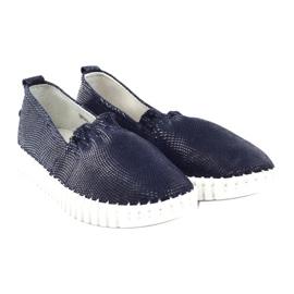 Zapatos mujer Filippo cascarilla azul marino 4