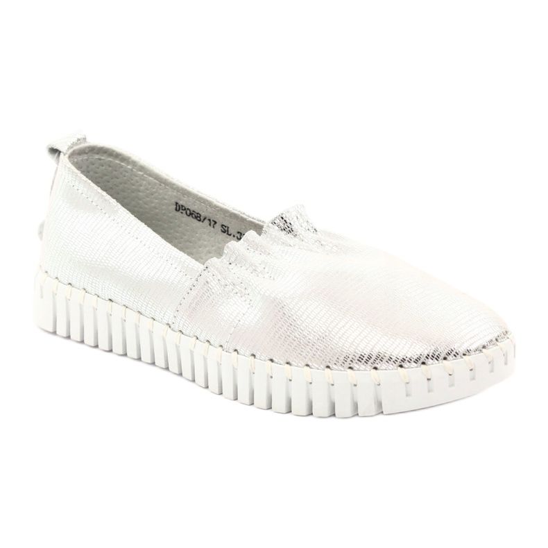 Zapatos mujer Filippo DP068 plata gris 1