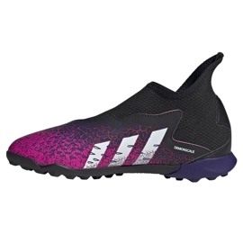 Botas de fútbol adidas Predator Freak .3 Ll Tf Jr FY7637 negro rosado 1 Botas de fútbol adidas Predator Freak .3 Ll Tf Jr FY7637 negro rosado 1