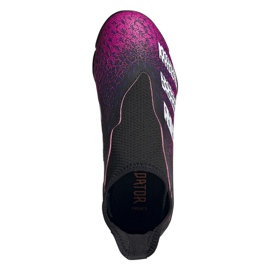 Botas de fútbol adidas Predator Freak .3 Ll Tf Jr FY7637 negro rosado 2