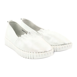 Zapatos mujer Filippo DP068 plata gris 4