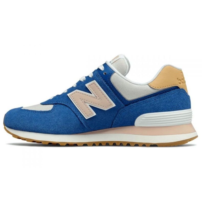 New Balance W WL574NU2 beige azul 1 New Balance W WL574NU2 beige azul 1