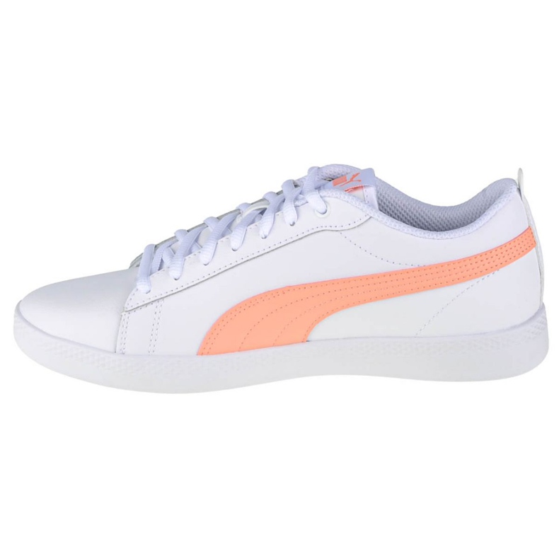 Puma Smash Wmns V2 W 365208-26 blanco naranja 1 Puma Smash Wmns V2 W 365208-26 blanco naranja 1