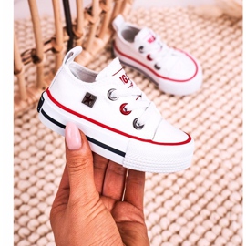 Zapatillas bajas clásicas para niños Big Star HH374193 Blanco 1